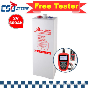 Csbattery 2V350ah High-Standard-Design Gel Opzv Battery for Wind/Solar/Power-Generation/Electric-Energy-Storage/AAA